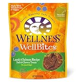 Wellness WellBites Lamb & Salmon Natural Soft Dog Treats, 8-Ounce Bag