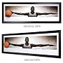 Michael Jordan Chicago Bulls - Wings Nike Concept Poster - Autographed Framed Breaking Through Display Piece