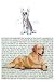 Chinese Crested Glass Cutting Board