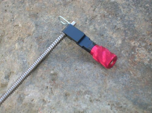 Ruger 10/22 Charging Bolt Handle Helical Fluted Tac Mod (Red)