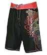 Silver Star Mens SCREAMING SKULL Board Shorts
