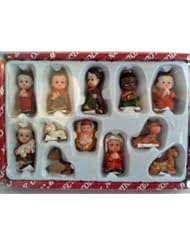 Single Detail Page Misc: 12 Piece Small Christmas Nativity Set Jesus Christ Statue Figurine Figure Religious