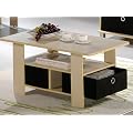 Furinno Coffee Table - Easy Assembly, Steam Beech, 99976