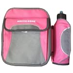 Arctic Zone Insulated Lunch Pack with Water Bottle - Pink