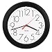 Westclox Ventura Wall Clock, Black