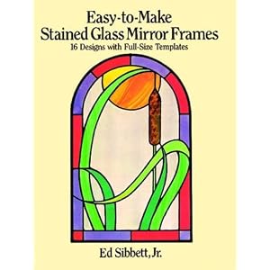 Easy Make Stained Mirror Frames