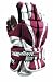 Warrior SHOCKER Lacrosse Glove - 13 Inch - Maroon