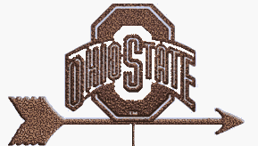 Ohio State Garden Stake Weathervane