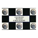 Big League Promotions Colorado Rockies Checkers