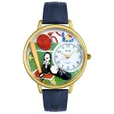 Whimsical Watches Unisex G0820007 Baseball Blue Leather Watch
