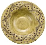 12 MARA Stoneware PASTA Plate SERVING BOWL Grapevine GRAPE Design