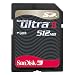 Electronics : Sandisk 512 MB Secure Digital Ultra II (SDSDH-512-901, Retail Package)