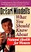 Dr. Earl Mindell's What You Should Know About Natural Health for Women (Dr.Earl Minde...