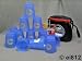 Sport & Fitness : Speed Stacking: FlashCups Set iceblue, mit DVD