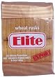 Elite Whole Wheat Rusks 180 Gram Package