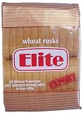 Elite Whole Wheat Rusks 180 Gram Package