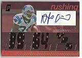 2006 Topps Paradigm Career Highs Triple Jersey Autographs Gold #RDW DeAngelo Williams /25
