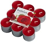picture of Ivyline Bolsius 16 x 38 mm Scented Tealights, Pack of 18, Velvet Rose