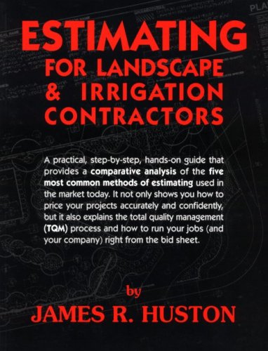 Estimating for Landscape and Irrigation Contractors under Water Supply & Land Use in The Books Store
