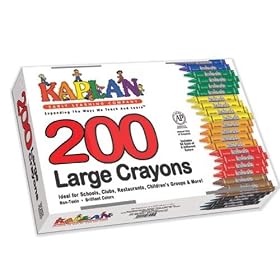 Jumbo Crayons Class Pack (200 Per Box) by