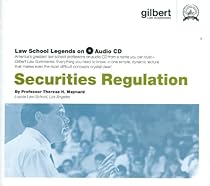 Securities Regulations (Law School Legends Audio Series)