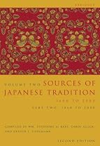 Sources of Japanese Tradition, Abridged: Part 2: 1868 to 2000 (Introduction to Asian Civilizations) (Pt. 2)