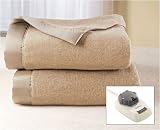Review Sunbeam 005800-030-772 / Sunbeam Heated Blanket Twin Mushroom