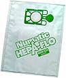 Numatic NVM-1CH HepaFlo' Disposable Filter Bags Pack - for the "Henry" HVR200A, the "Hetty" HET200A, the "James" JVP180, and the "Henry Micro" HVR200M Vacuum Cleaners - (10-Bags Per Pack)