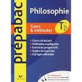 Philosophie Terminale L, ES, S : Cours et m�thodes