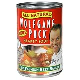 Wolfgang Puck Old Fashion Beef Barley Soup, 14.5-Ounce Cans (Pack of 12)