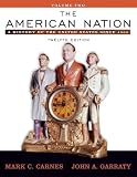 The American Nation: A History of the United States since 1865, Volume II (with Study Card) (12th Edition) image