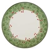 Lenox Holiday Gatherings Damask 9-Inch Accent Plate