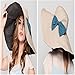 Maitose™ Women's UV Sun Protection Beach Wide Brim Fishing Hat Beige