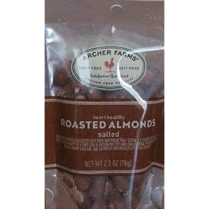 Archer Farms Roasted Almonds Salted 2.5oz by Archer Farms