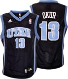 Mehmet Okur Utah Jazz Blue Youth Replica Adidas NBA Jersey