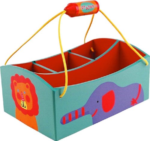 Childrens Toyshop  Toys : Tatutina Jungle Animal Crayon Caddy