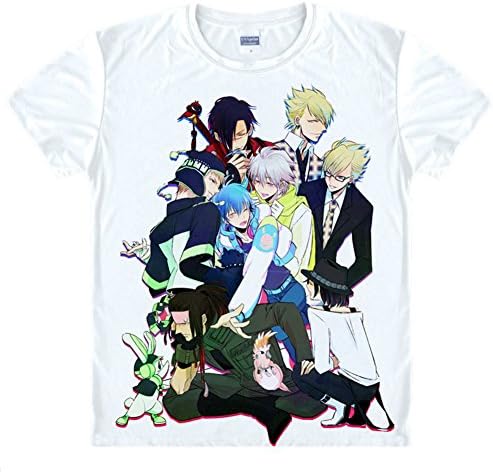 Jokester DMMD Dramatical Murder Cosplay Short-Sleeved T Shirt Costume, Asian Size