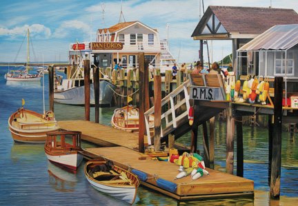 Summer Pier 2000 Piece Puzzle Summer Pier 2000 Piece Puzzle