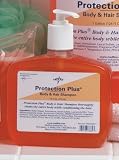 Medline Protection Plus Shampoo & Body Wash 16oz pump - Case