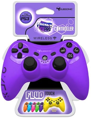 Pocket Pro Controller Flou Touch - Purple (PS3)