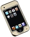 Gilty Couture 14K Gold Slider Case with Clear Swarovski Crystal for  iPod Touch (1st gen)