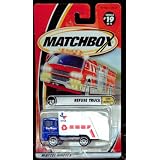 Matchbox 2001-19 75 City Dudes Refuse Truck 1:64 Scale