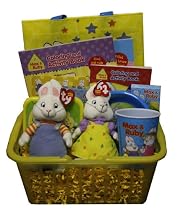 Max and Ruby Easter Basket - Perfect Gift Basket for Easter, Birthdays, Christmas, or Other Special Occassions!