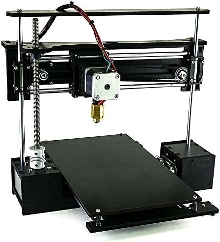 TwoUp v2 3D Printer Kit 7" x 7" x 5" i3 Build Dimensions 50 Micron 1.75mm PLA ABS Nylon