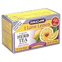 Bigelow I Love Lemon Herbal Tea, 20-Count Boxes (Pack of 6)