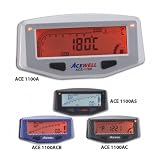 Produkt-Bild: ACE-1100ACB-Multifu. Digitalin. kein Tacho, Drehzahlm. Temp. Betriebsst. Tankuhr, orange Bel.