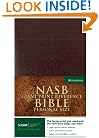 NASB Giant Print Reference Bible, Personal Size