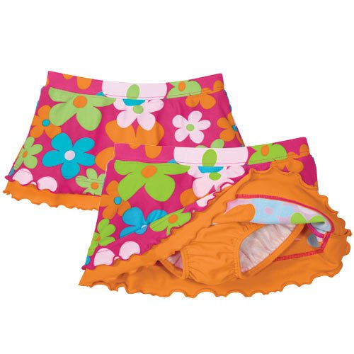 Sun Smarties Swim Diaper Skirt DAISY 18 MOS.