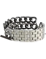 BCBGeneration I Heart You Toggle Bracelet, 8"