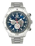 Nautica Men's 25009G NCS-46 Stainless Steel Chronograph Watch